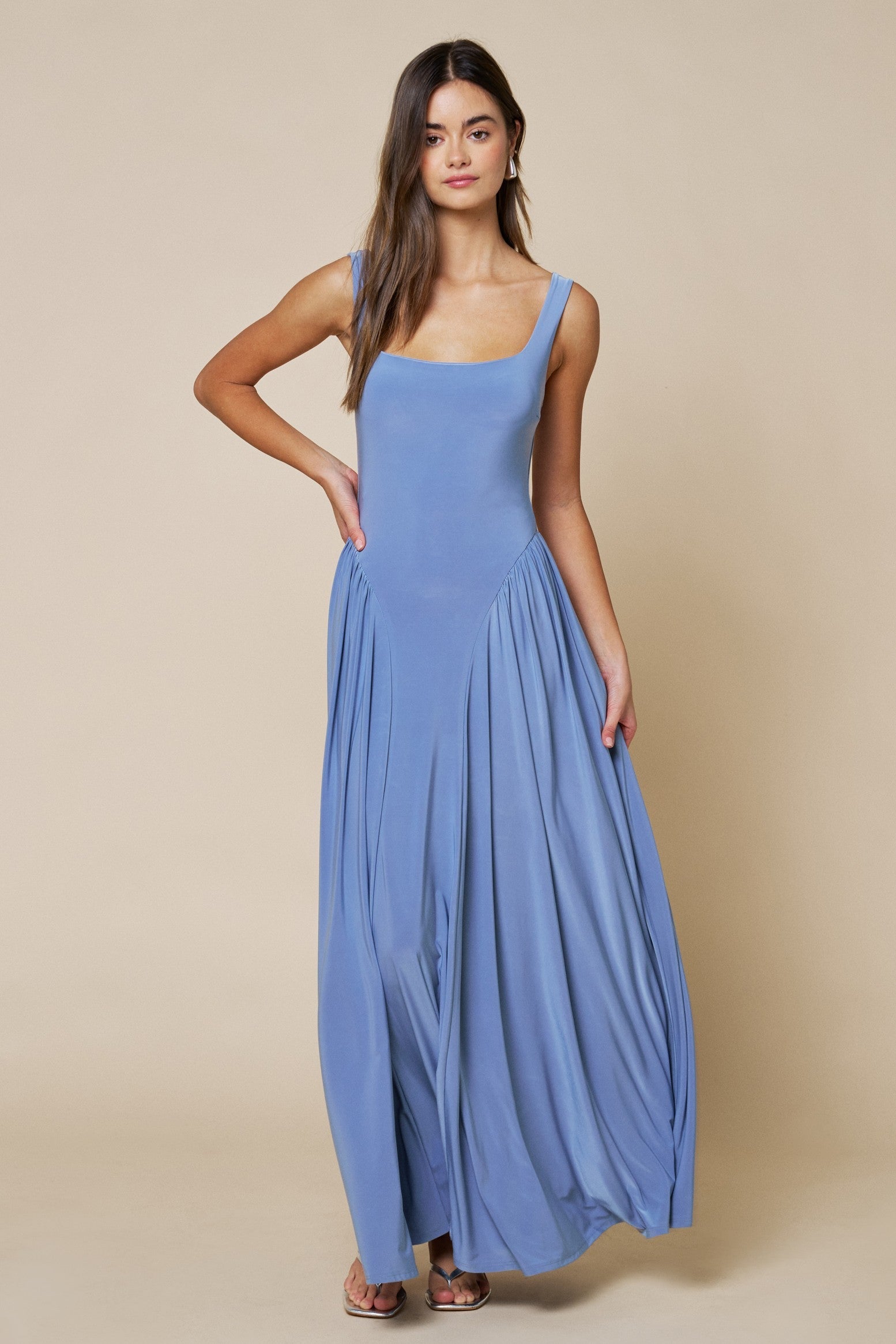 chacha maxi dress Chacha Striped Dress, 100% Cotton Large