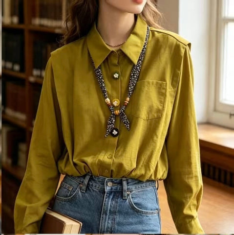 Long Sleeve Blouse