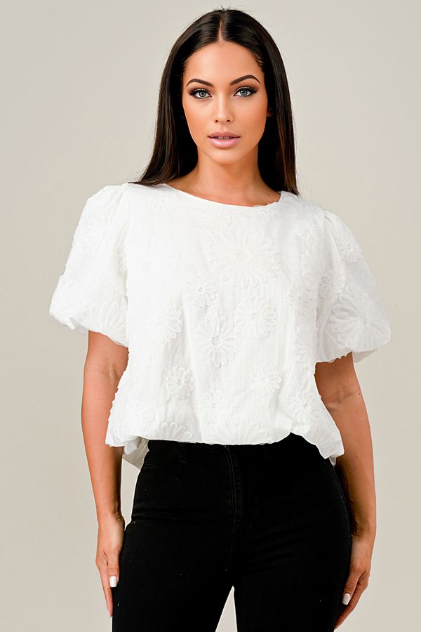 Bubble Crop Top