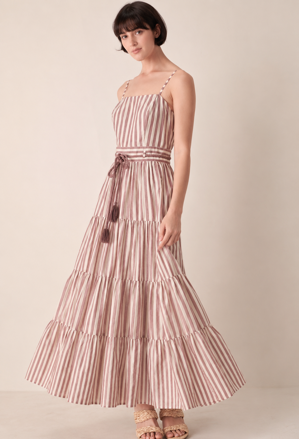 Stripe Maxi Dress