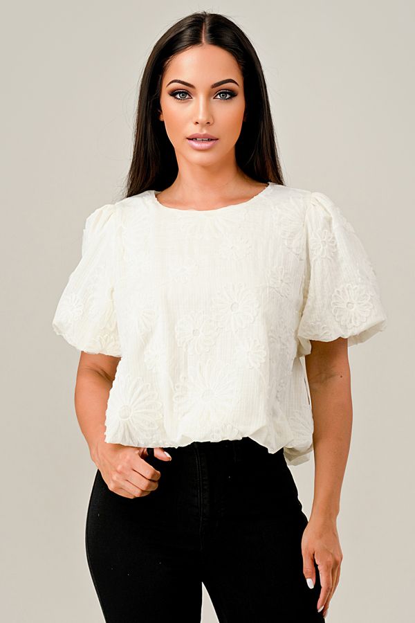 Bubble Crop Top