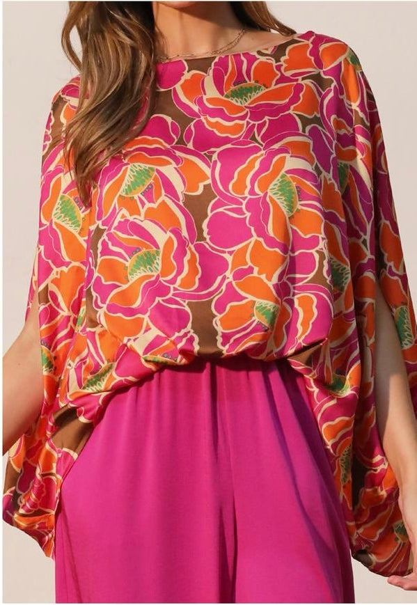 Print Caftan Top