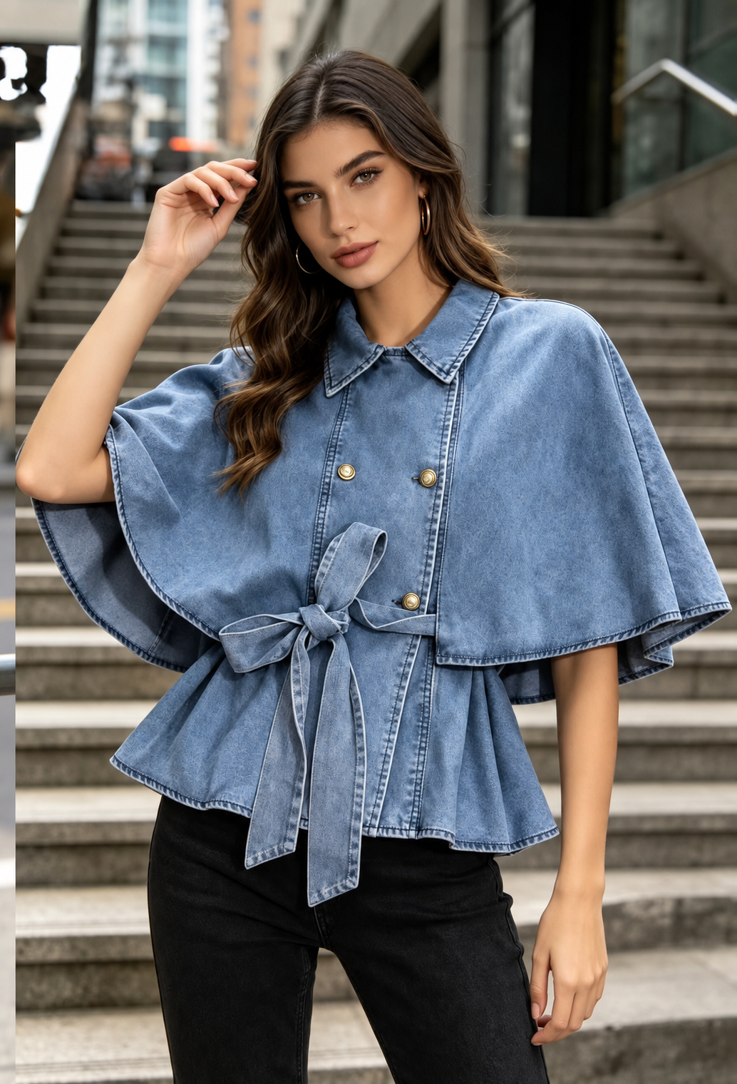 Denim Top