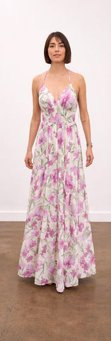 Floral Print Maxi Dress