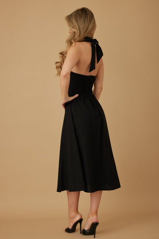 Flower Wrap Summer Dress