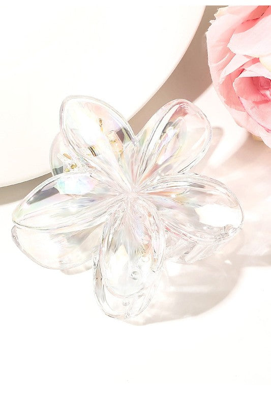 Matte Flower Hair Clip