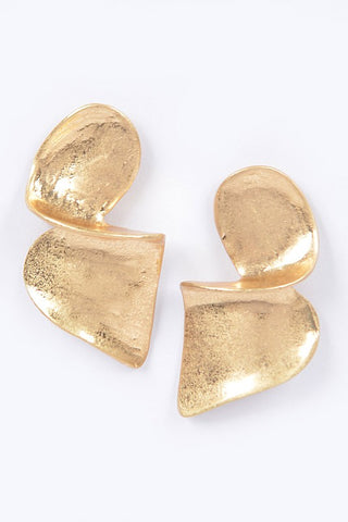 Cast Metal Earring