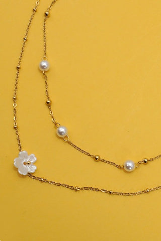 18k Stainless Steel Tarnish Free Layered Necklace