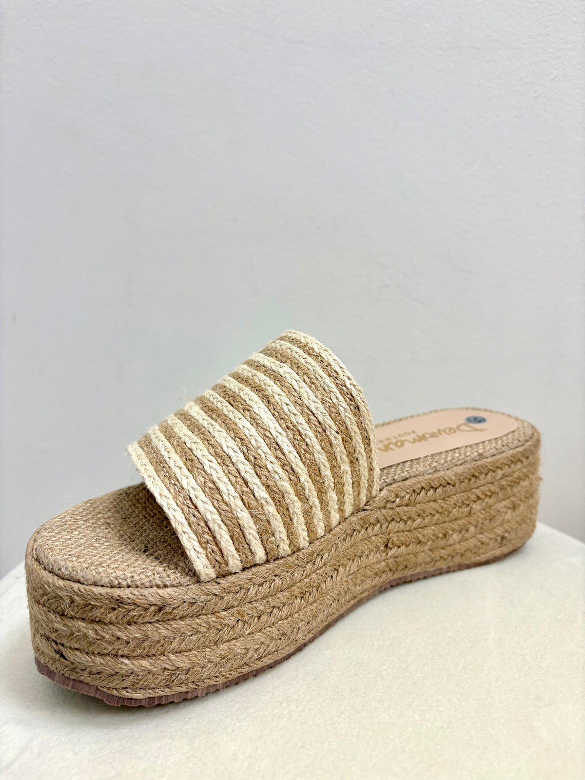 Plataformas Dewoman Raffia