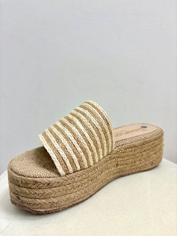 Plataformas Dewoman Raffia