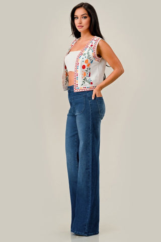 Embroidered  Vest