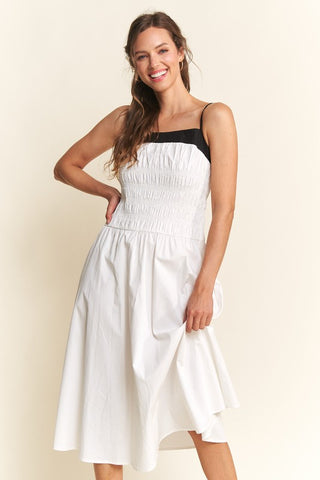 Ivory Marin Midi-dress