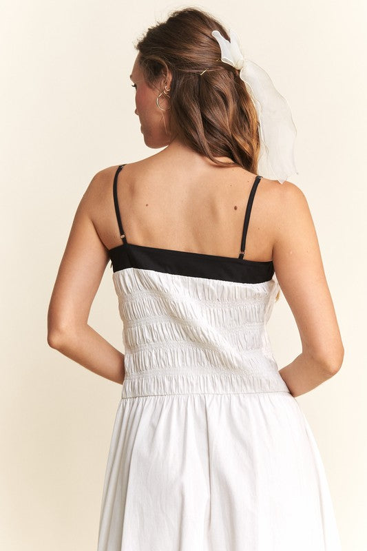 Ivory Marin Midi-dress