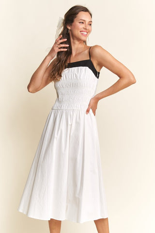 Ivory Marin Midi-dress