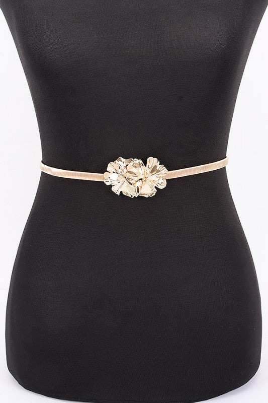 Metal Flower Spring Belt