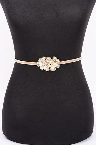 Metal Flower Spring Belt
