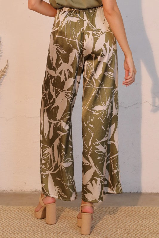 Satin Pocket Pants