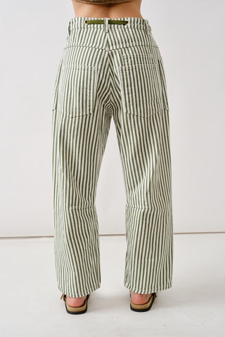 Barrel Denim Pants