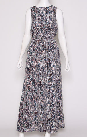 Night Meadow Sleeveless Bubble Jumpsuit