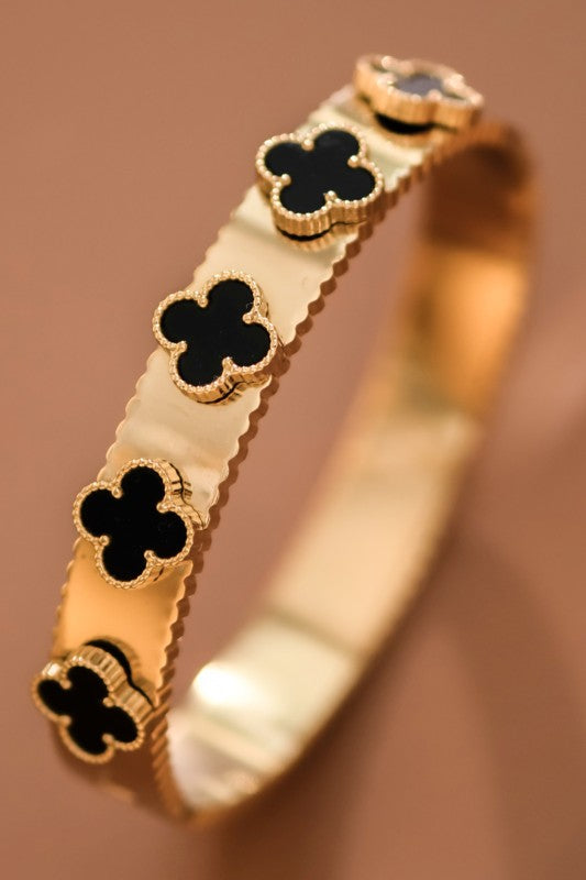 18k Waterproof Non-tarnish Stainless Steel Bangle