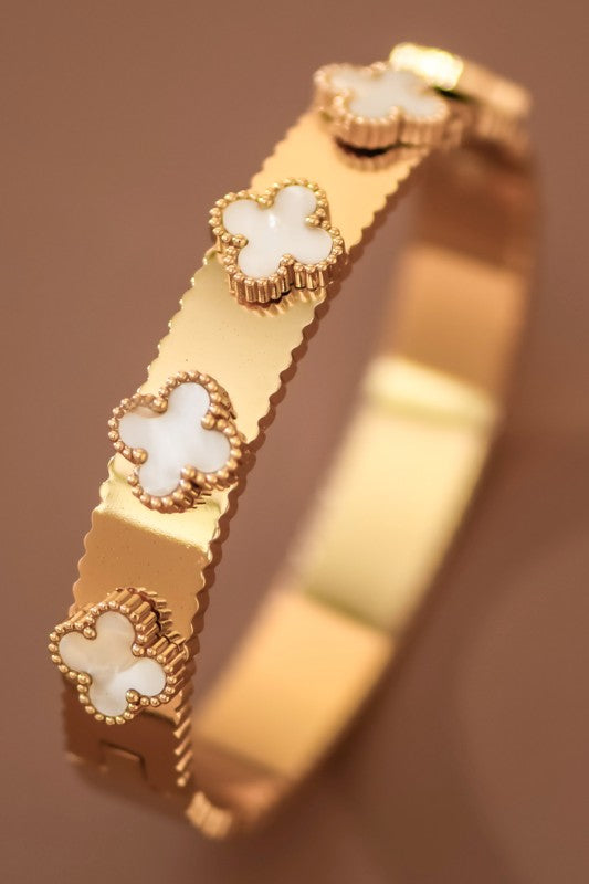 18k Waterproof Non-tarnish Stainless Steel Bangle