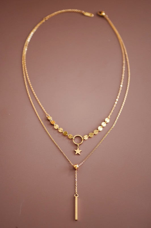 18k Non-tarnish Stainless Steel Chain Necklace