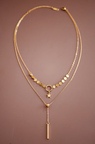 18k Non-tarnish Stainless Steel Chain Necklace