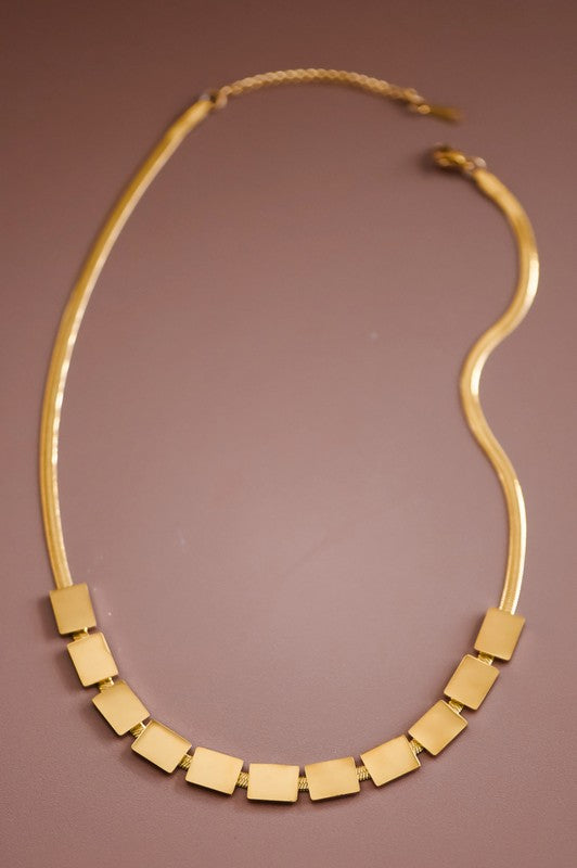 18k Non-tarnish Stainless Steel Chain Necklace