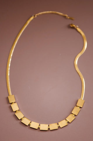 18k Non-tarnish Stainless Steel Chain Necklace