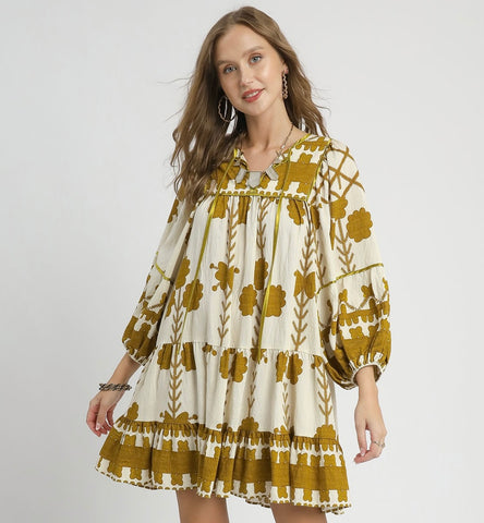 Tribal Print Dress