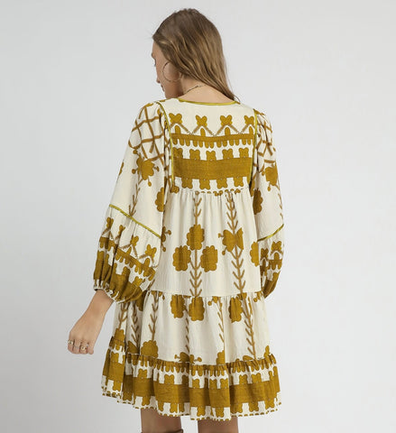 Tribal Print Dress