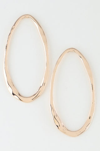 Modern Abstract Open Drop Earrings