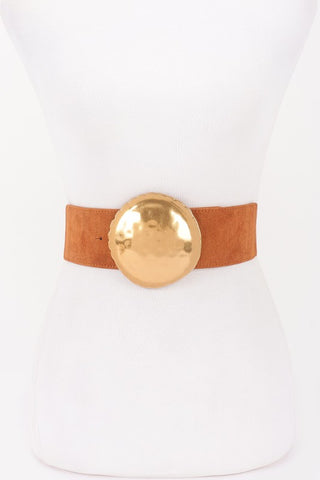 Metal Buckle Elastic Belt