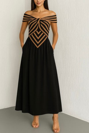 Twist Of Chic Maxi Dress