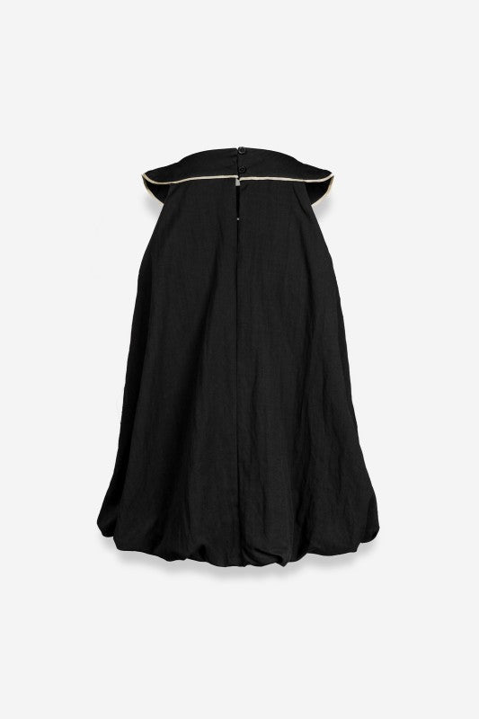 Abstract Applique Billowy Top