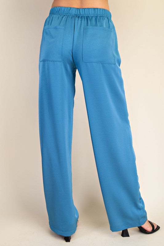 High Waist Wide Pants