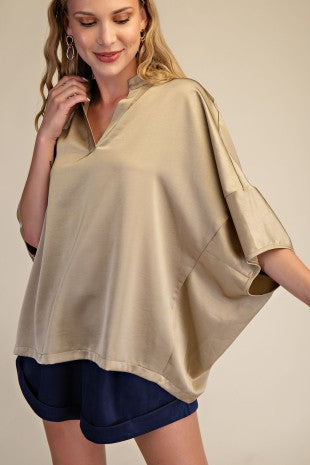 Dropped Shoulder Top