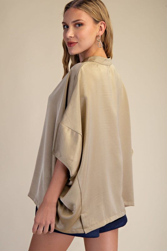 Dropped Shoulder Top