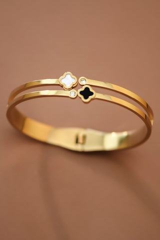 18k Waterproof Non-tarnish Stainless Steel Bangle