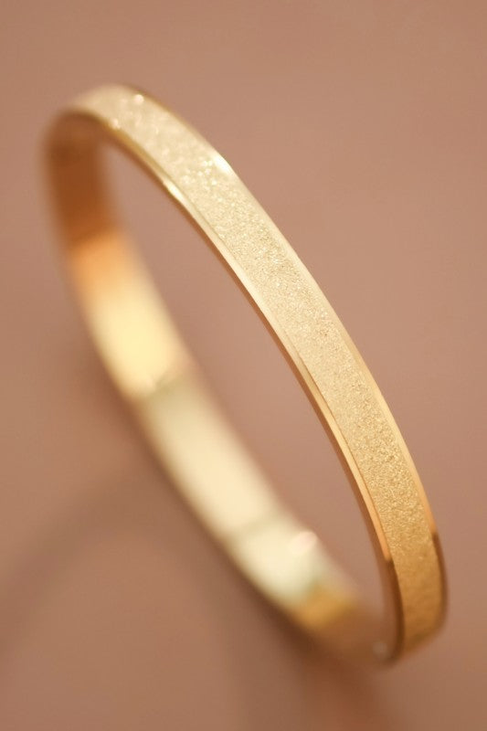 18k Waterproof Non-tarnish Stainless Steel Bangle