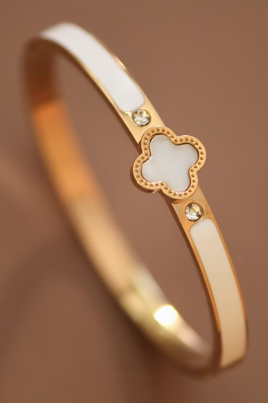 18k Waterproof Non-tarnish Stainless Steel Bangle