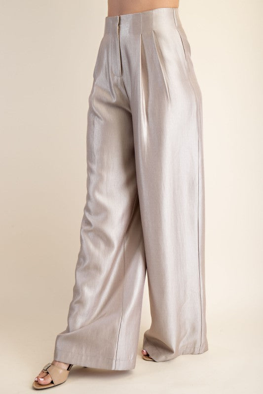 High Waist Wide Pants