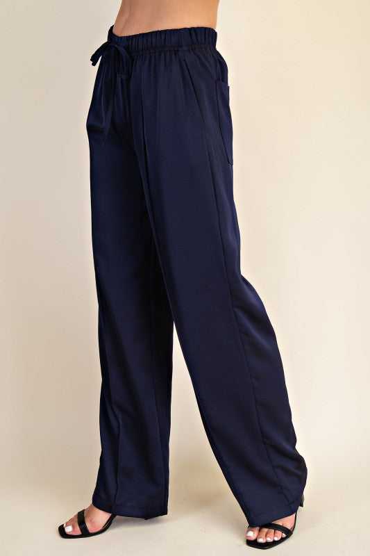 High Waist Wide Pants