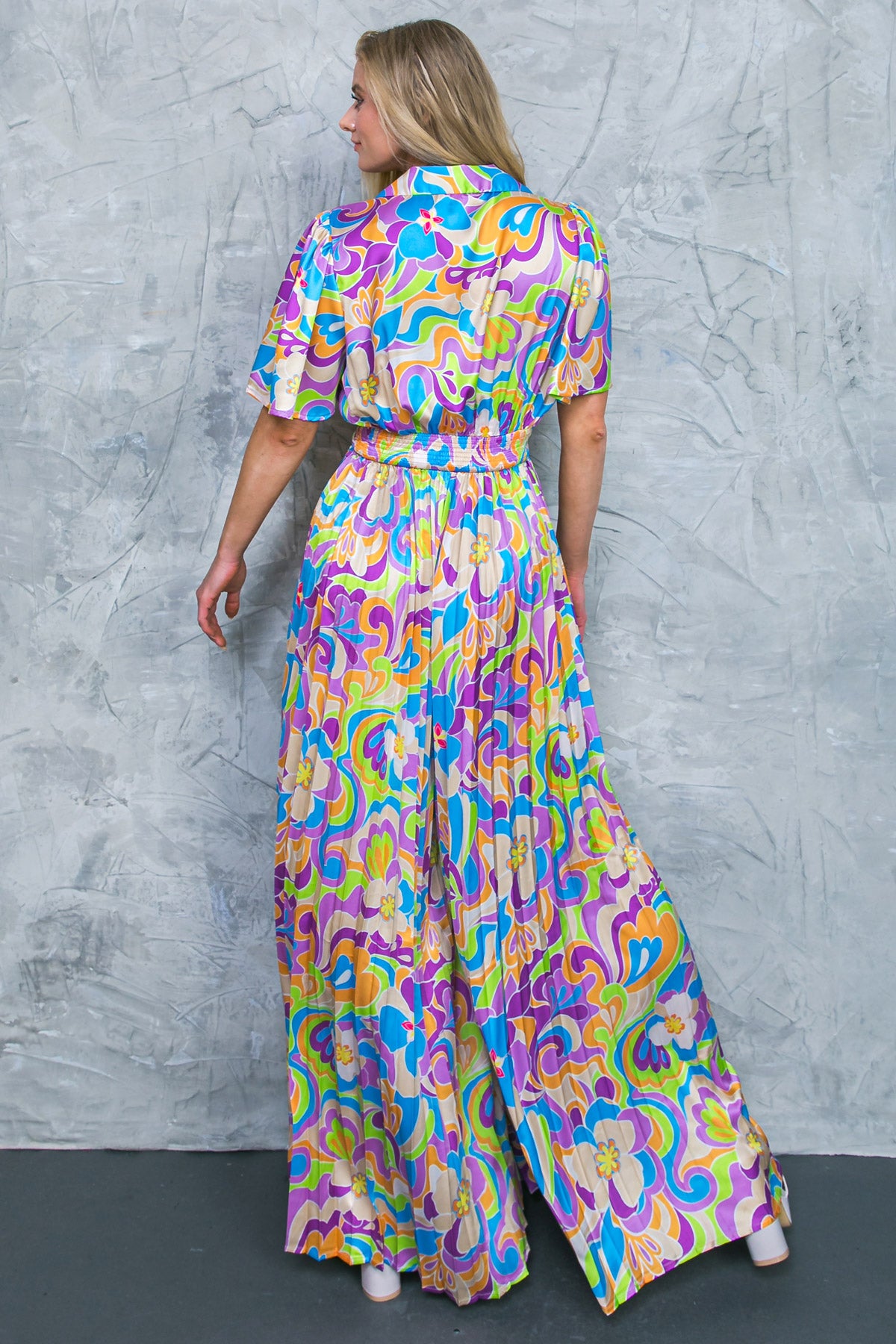 Printed Woven Jumpsuit