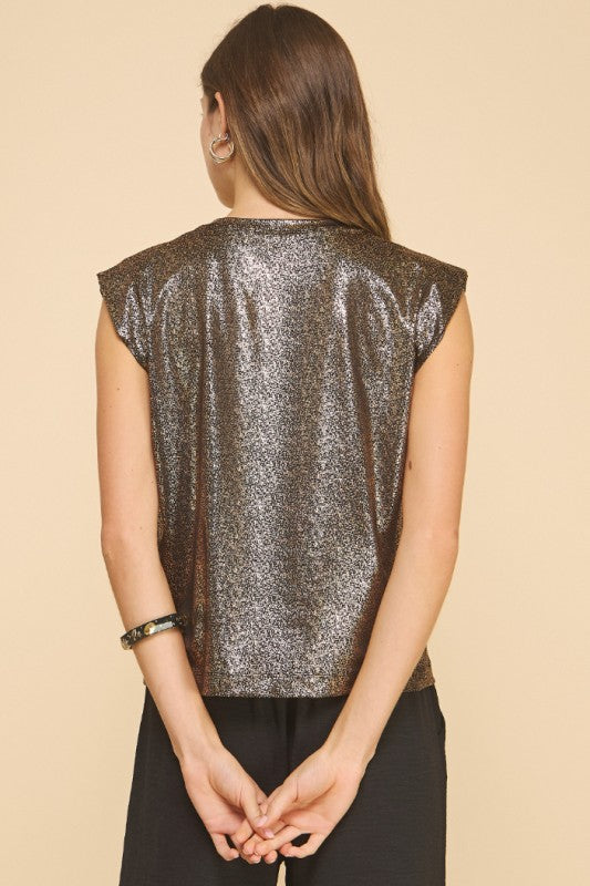 Metallic Top