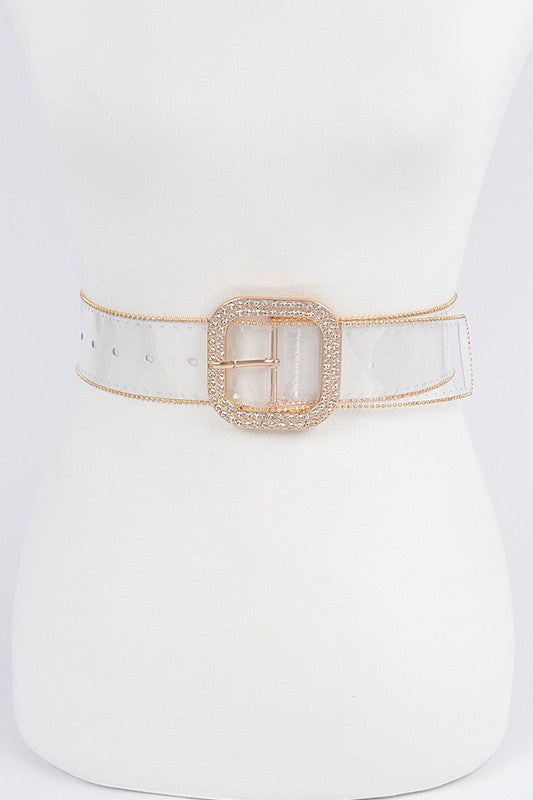 Bead Frame Clear Belt