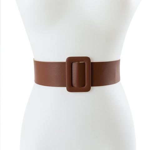 Wide Buckle Belt