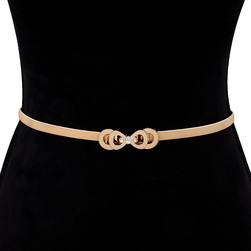 Chic Design Metal Elastic Belt