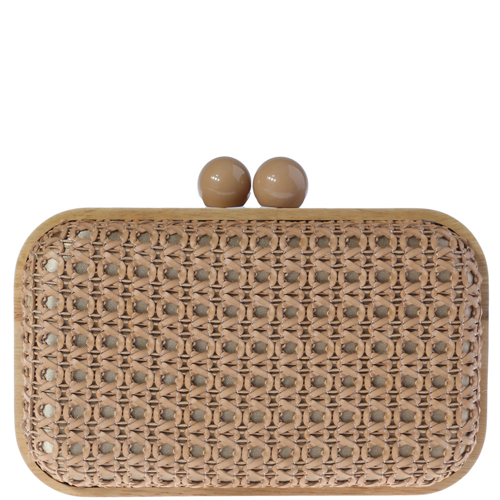 Woven Design Evening Clutch