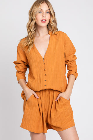 Elastic Waist Band Shorts